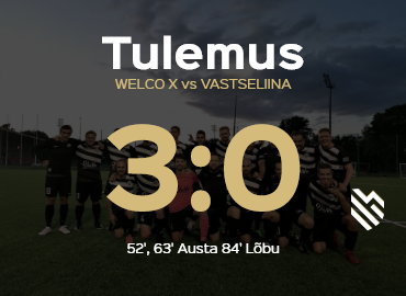Welco X - Vastseliina 3-0